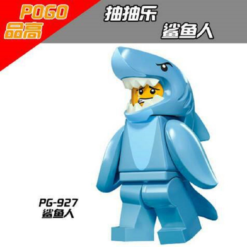 POGO PG-927 - Shark Suit Guy - Lego compatible