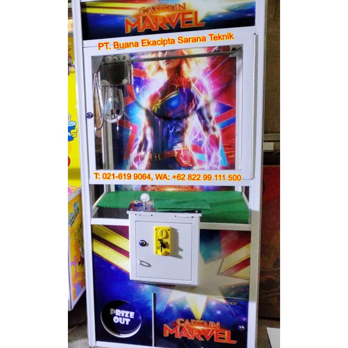 TERJUAL KE BOGOR Paket Mesin Capit Boneka Box Import + Koin + Boneka + Ongkos Kirim ke Cipaku, Bogor