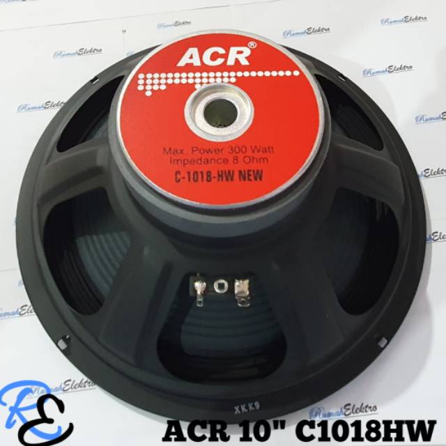 Speaker 10 Inch Speaker Full Range ACR C 1018 HW