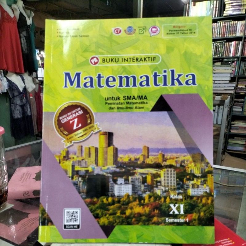 BUKU LKS/PR INTERAKTIF MATEMATIKA ( PEMINATAN ILMU ALAM) UNTUK SMA KELAS 11/XI SEMESTER 1 REVISI CETAKAN 2022.