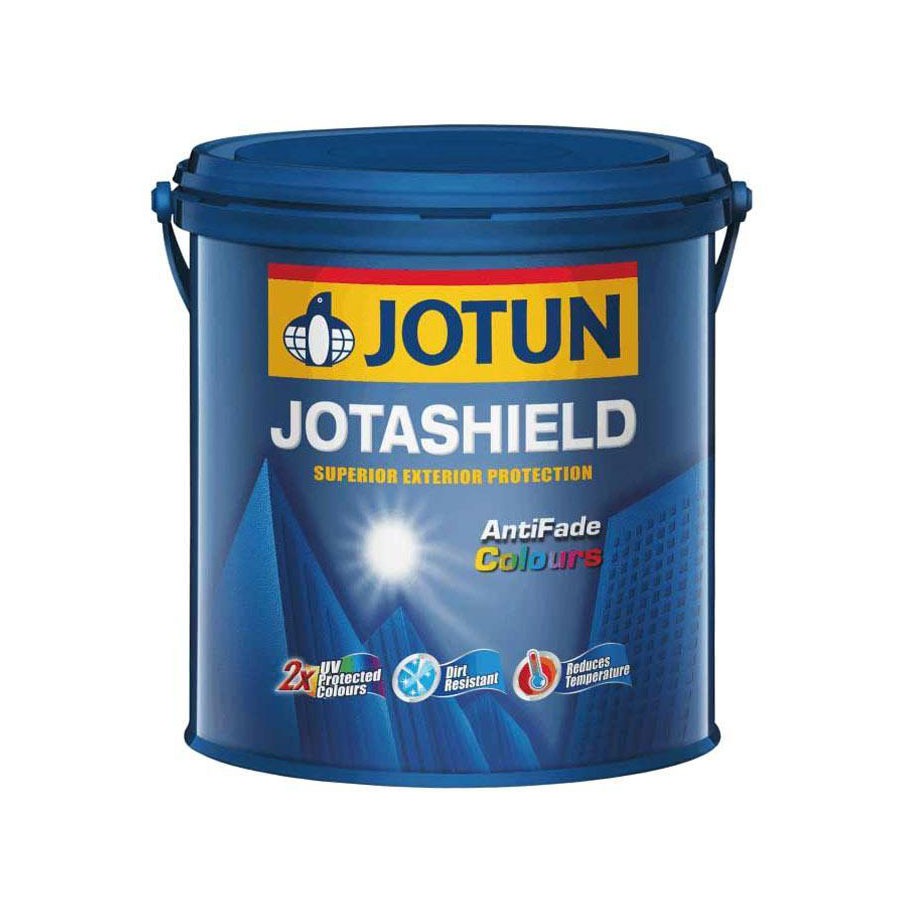 Jotun Cat Tembok Eksterior Jotashield Anti Fade Colours White 2 5 Liter Shopee Indonesia