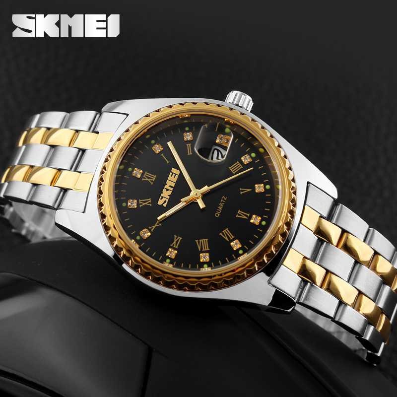 SKMEI Jam Tangan Analog Pria Murah JT 149 Jamtangan Skemei Stainless Steel Fashion Cowok Keren