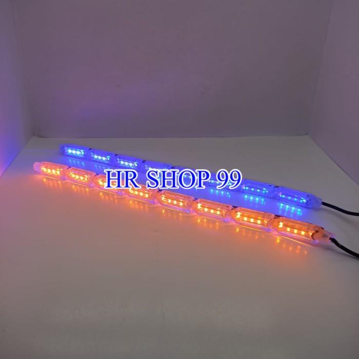Lampu Led Drl Alis Cristal 2 Warna Sein Running 30cm Alis Kristal