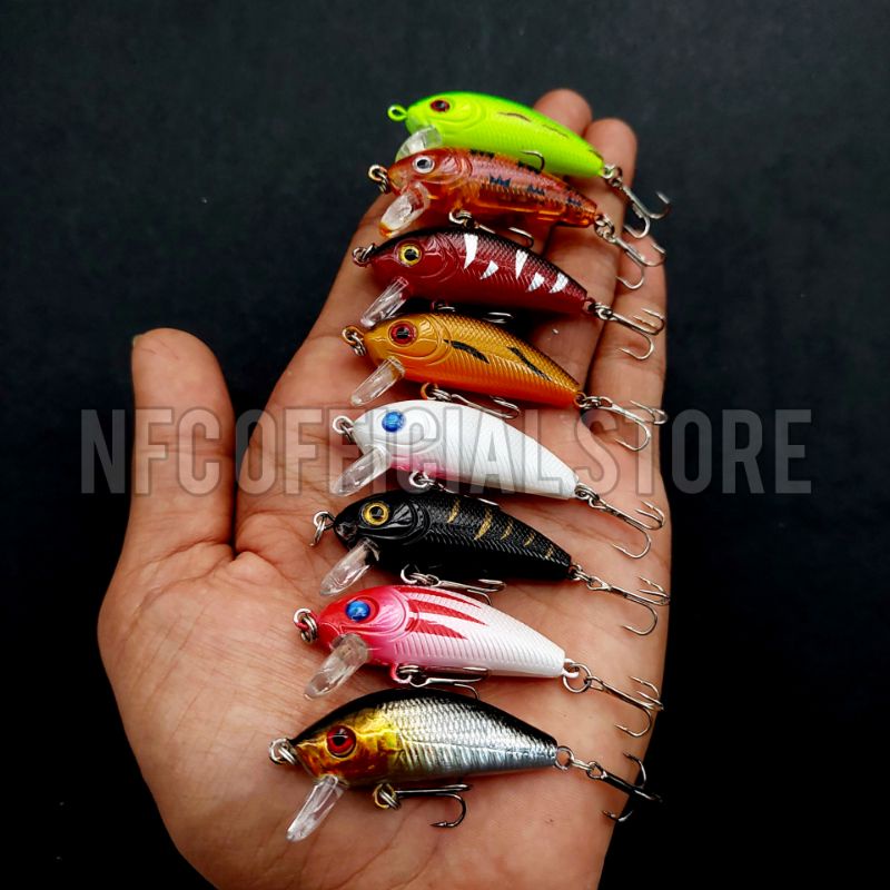 Lure minnow floating 5 cm 4,5 gram Best Killer Action