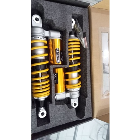 Shock Skok Belakang Ride It Tabung Bawah NTR R1 Double Click Ukuran 320mm Pnp Gl Megapro Tiger Cb