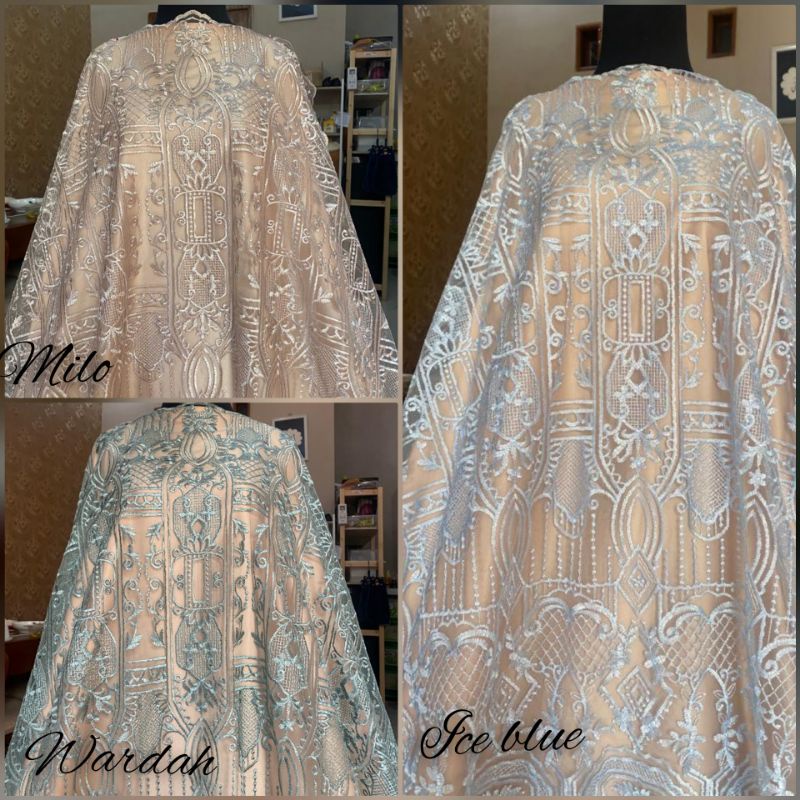 TILE ELIE SAAB. BROKAT TILE ELIE SAAB. KEBAYA MURAH