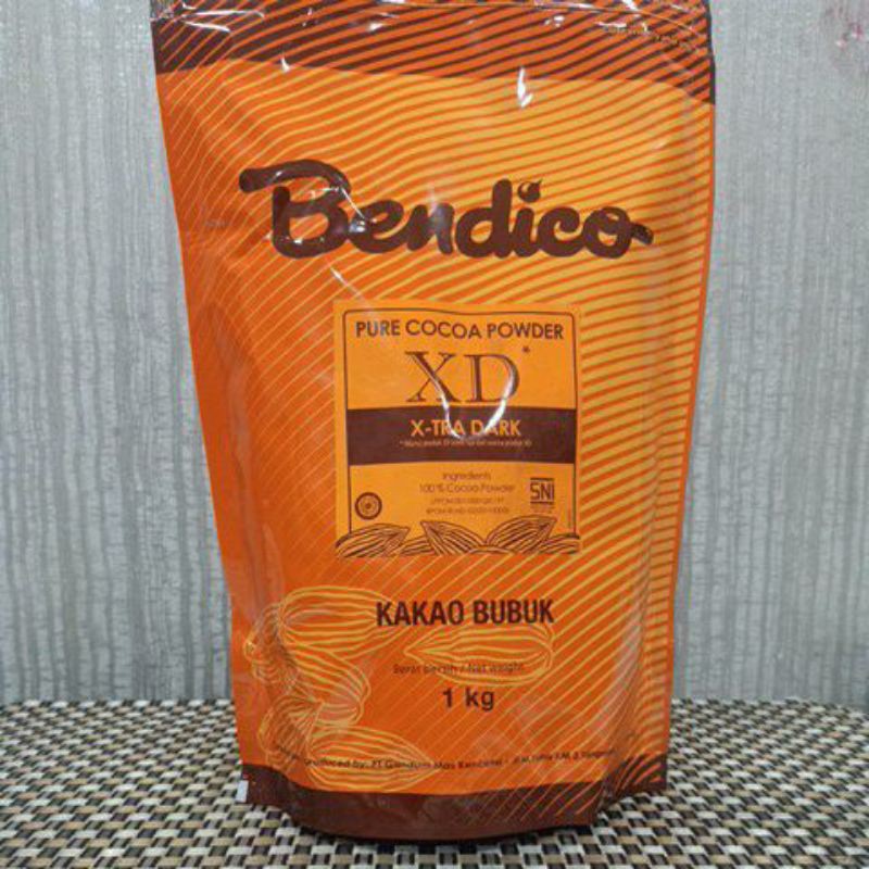 BENDICO XD Chocolate Powder Dark Black Coklat Bubuk 1 kg