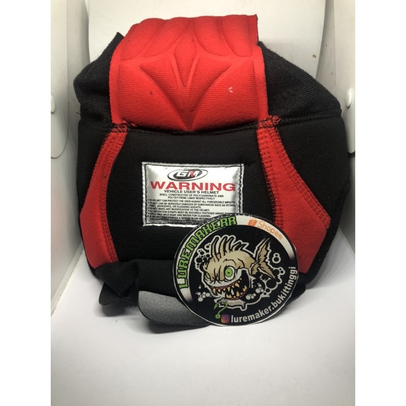 BUSA HELM GM INTERCEPTOR ORIGINAL BUSA INTERIOR SARUNG HELM CROWN KAIN DALAM GM