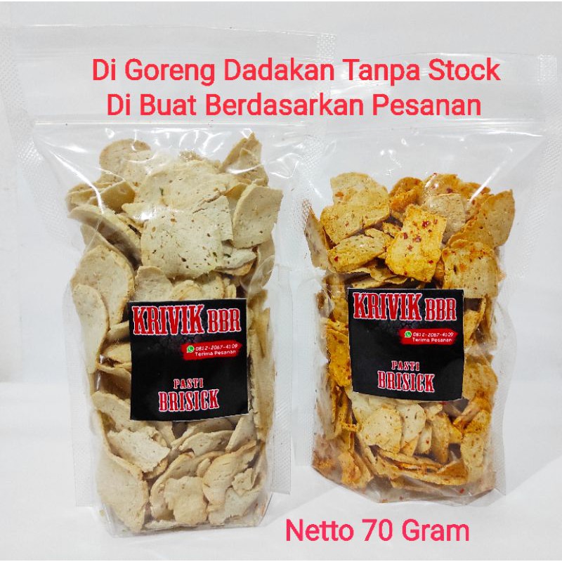 

BASRENG PEDAS DAUN JERUK 70 GRAM - DI GORENG DADAKAN - FRESH & RENYAH