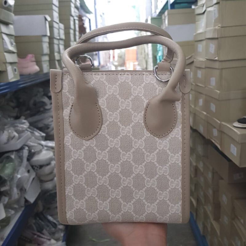 SG7788 syafniegalery Tas Wanita Import Shoper G Tote Klasik