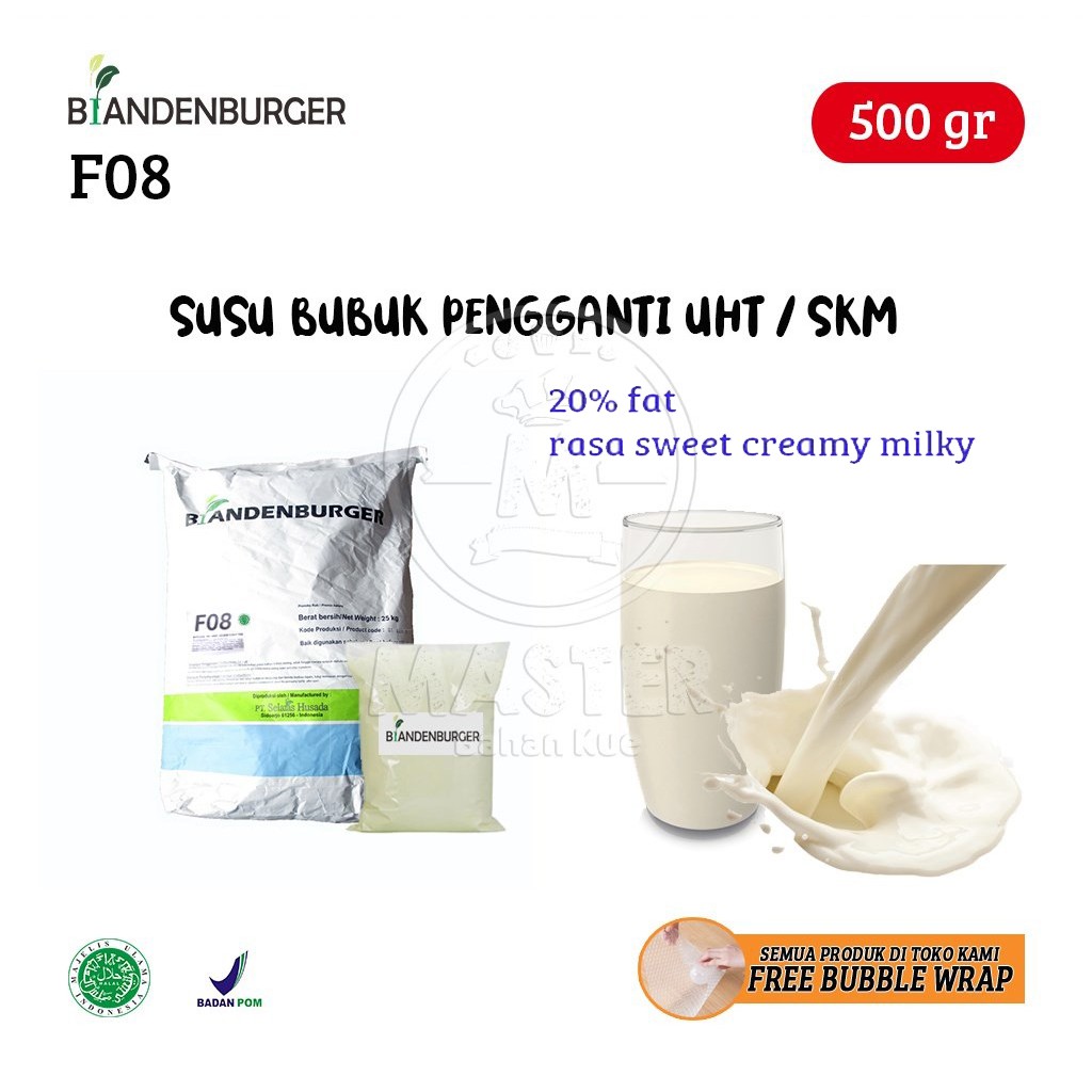 

Susu Bubuk Pengganti UHT / SKM Brandenburger F08 [500 gr]