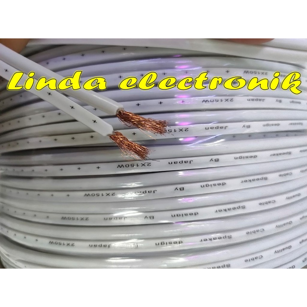Kabel Speaker High Quality TITAN AUDIO RVV 2X1.5 100METER