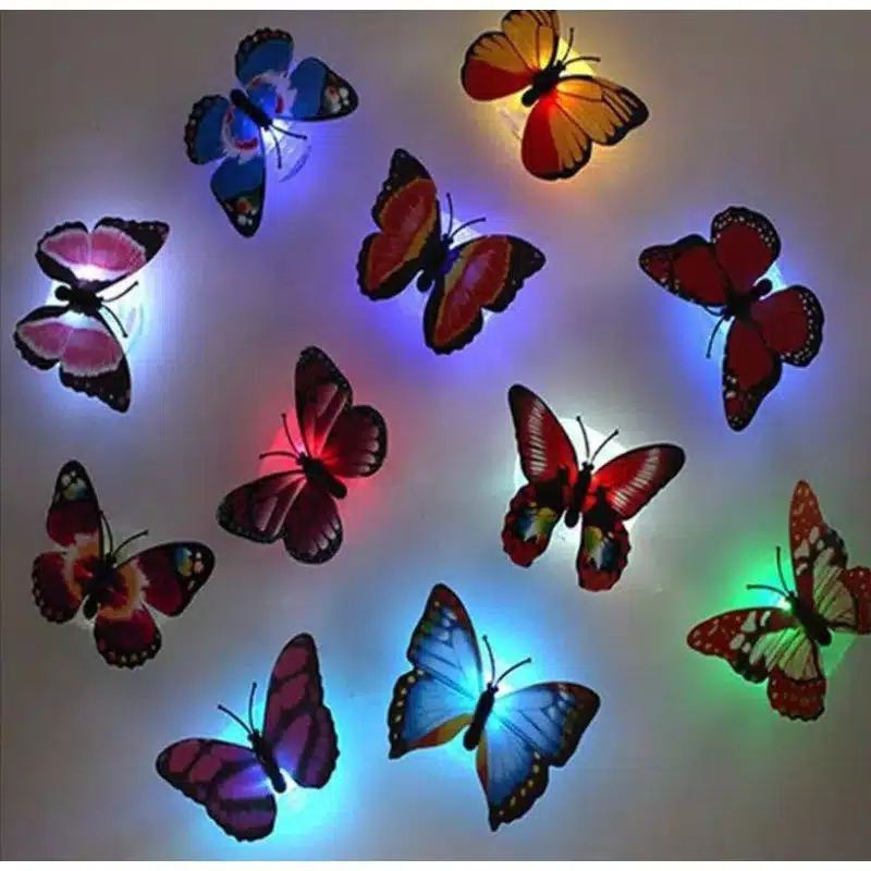 LAMPU LED BUTTERFLY LAMPU LED HIAS BUTTERFLY LAMPU TIDUR LED BUTTERFLY