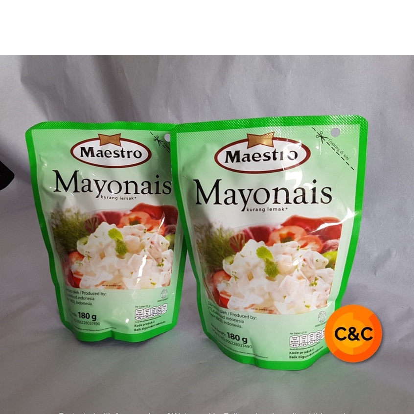 

Mayonaise Maestro 180 gram