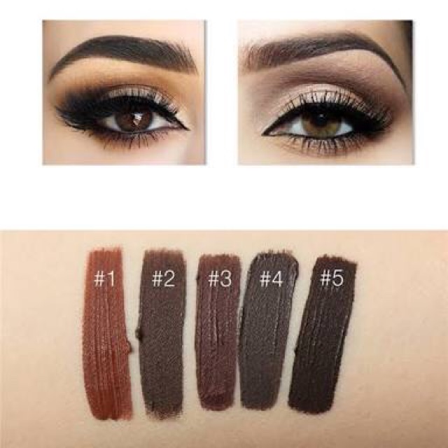 (READY &amp; ORI!) Focallure 5 Colors Eyebrow Pomade Gel Eyebrow Alis Cream FA23 FA 23 Tahan Lama Waterproof