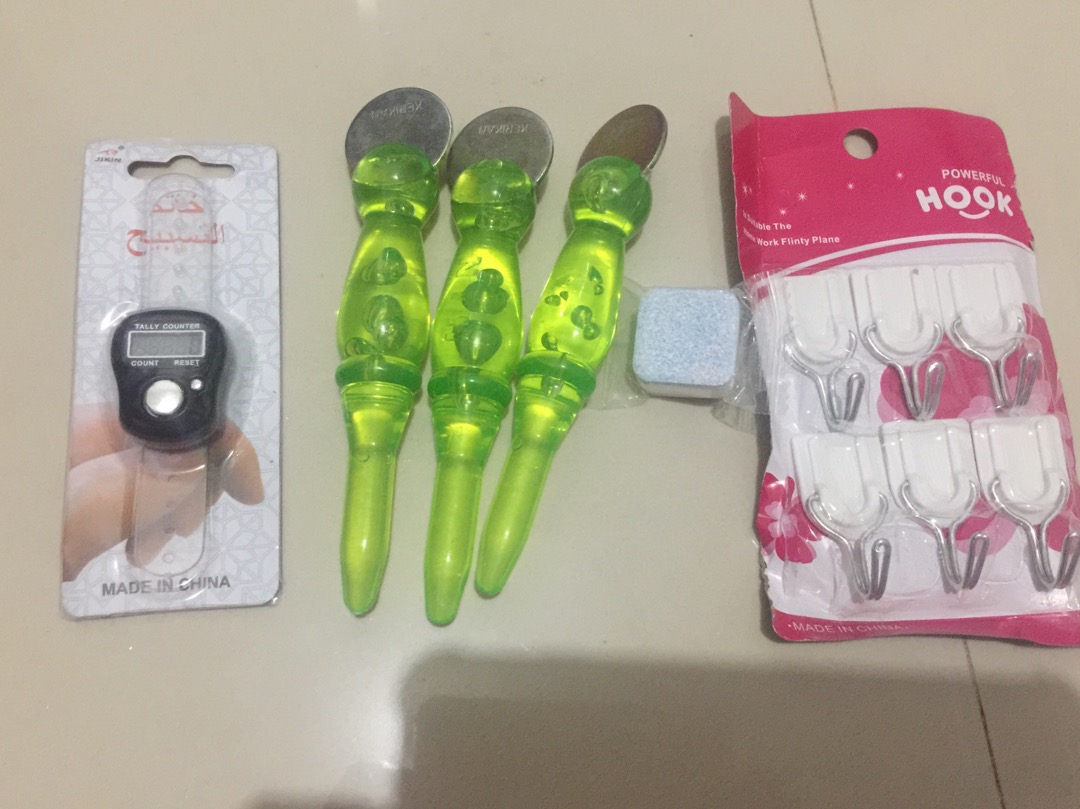 Gantungan Hook Isi 6 Pcs - Powerful Hook - Gantungan Tempel Serbaguna