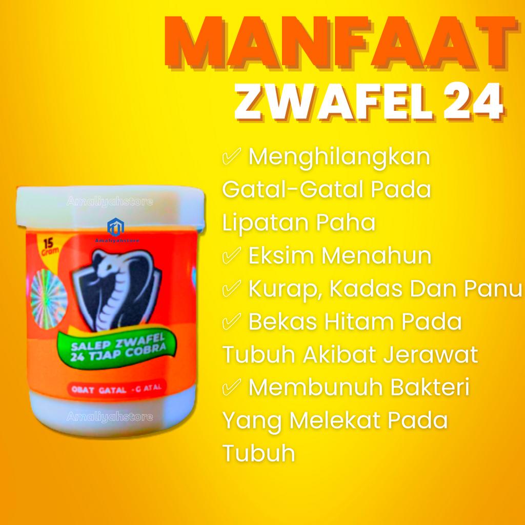 Zwafel Obat Gatal Kulit Alergi Krim Zwafel 24 Cap Ular Cobra Salep Belerang Penghilang Gatal2 Selangkangan Dan Seluruh Badan Memerah Menahun Cepat Sembuh 100% Original