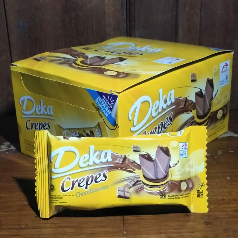 

Deka crepes chocobanana/ChocoNut (12×14gram)