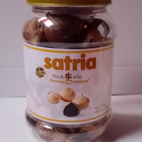 

Bawang putih hitam tunggal Satria 120gr