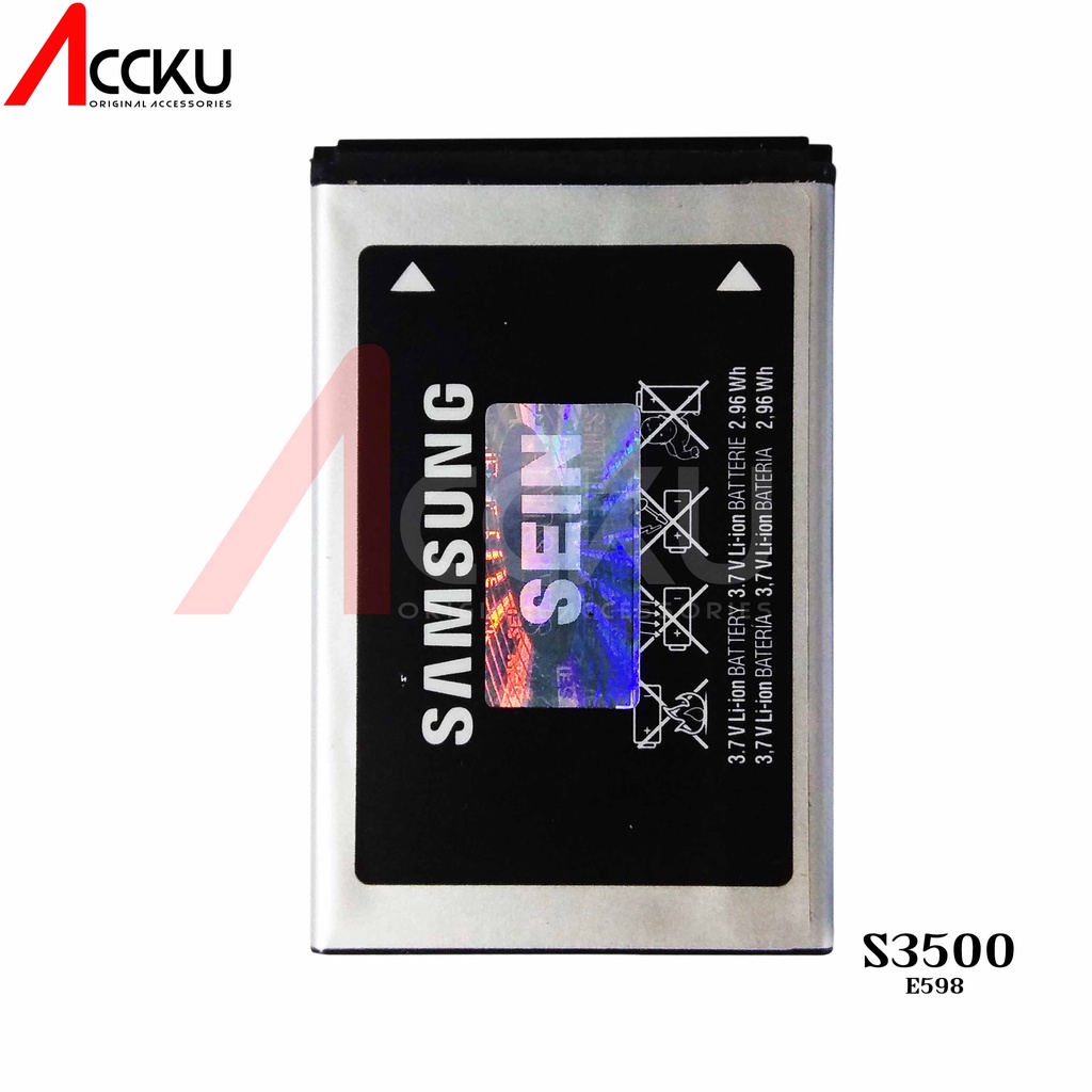 BATTERY / BATERAI SAMSUNG S3500 / E598 / AB403450BU ORI 99