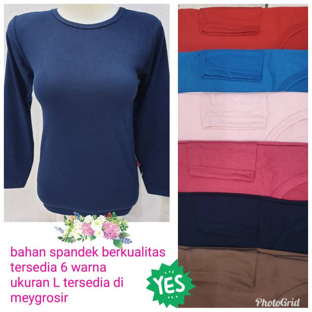 tokoabelgrosir spandex manset uk L tgn panjang