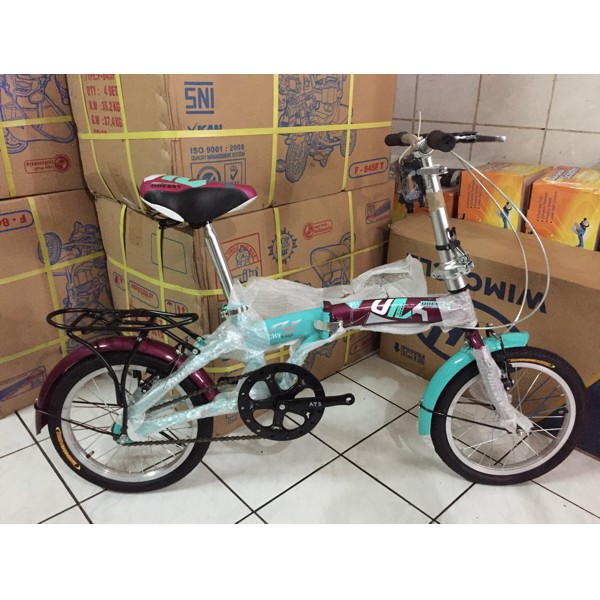 Sepeda Lipat Anak-Anak &amp; Dewasa 20 Odessy 1 Speed