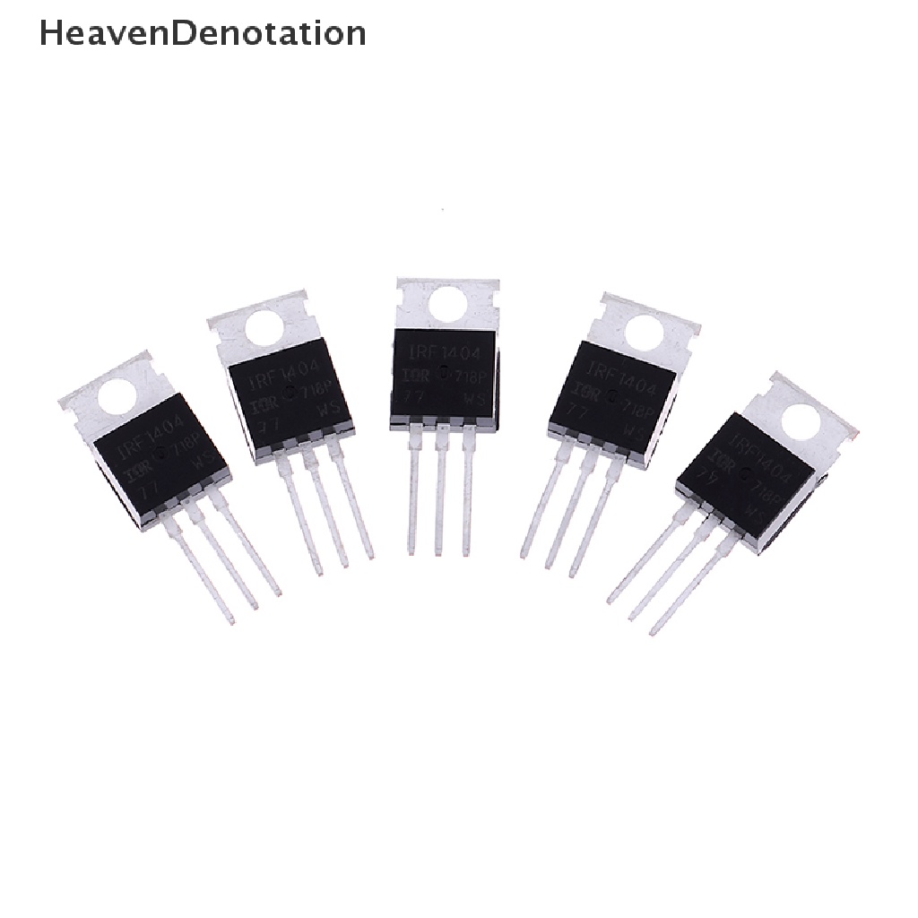 (Heavendenotation) 5pcs Irf1404 1404 Mosfet Mosft Field-Effect Tube To-220