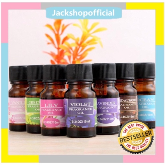 JACKSHOP [1KG=30Botol] OIL AROMA THERAPY HUMIDIFIER FRAGRANCE OIL DIFFUSER MINYAK ESSENSIAL PENGARUM RUANGAN