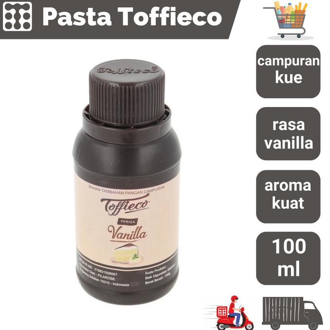 

Pasta Toffieco Vanilla 100 G TERLARIS TERPERCAYA ORIGINAL