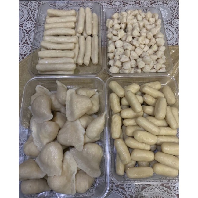 

Pempek Frozen Dos dan Lenjer isi 10 biji