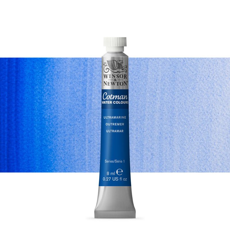 

CAT AIR COTMAN WATER COLOUR TUBE 8 ML ULTRAMARINE WINSOR & NEWTON