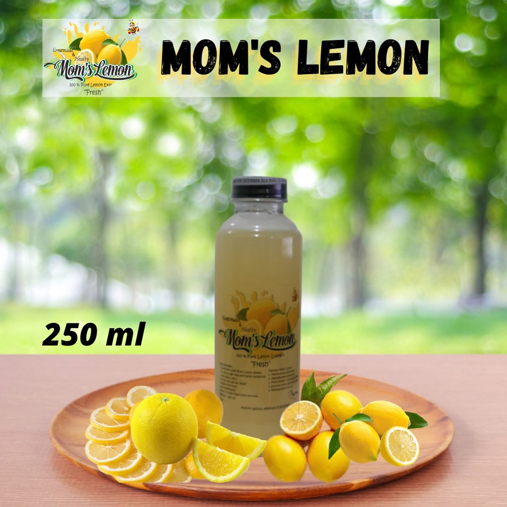 

Sari Lemon Murni 100% Moms Lemon 250gr