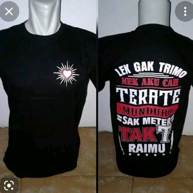 Kaos PSHT simpel