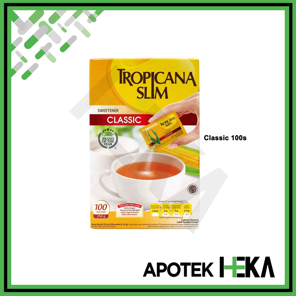 Tropicana Slim Classic / Diabtx - Pemanis Gula Diabetes (SEMARANG)