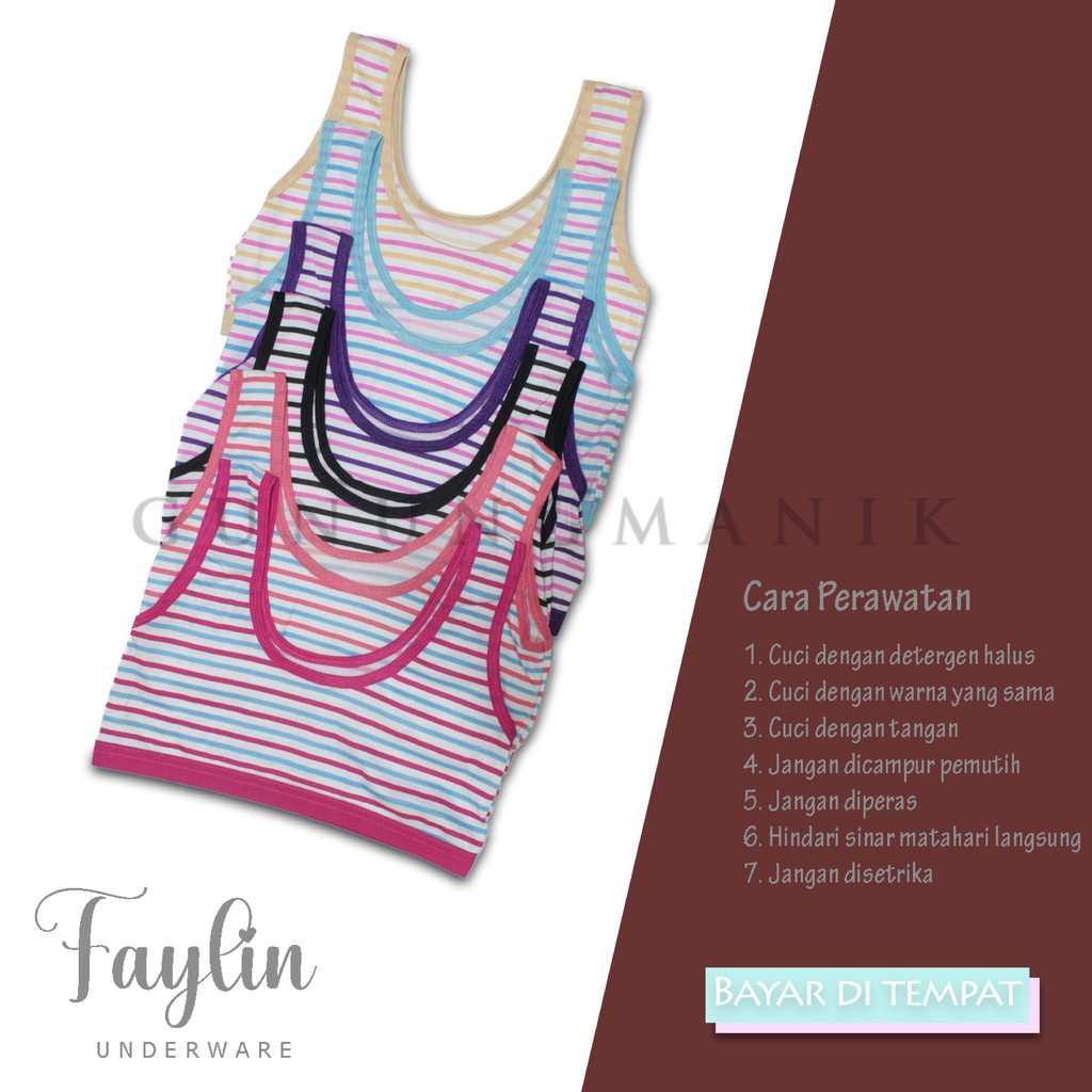 PAKET 1 LUSIN MINISET FAYLIN BAHAN LEMBUT MENYERAP KERINGAT UKURAN ALL SIZE MULTI WARNA TERMURAH