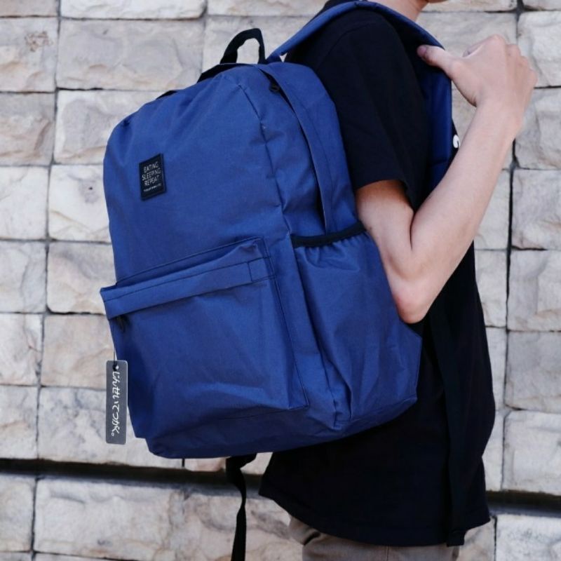 Trygo.id / Sleep - Tas Ransel Laptop Murah Anak Kuliahan Tas Sekolah Casual Murah