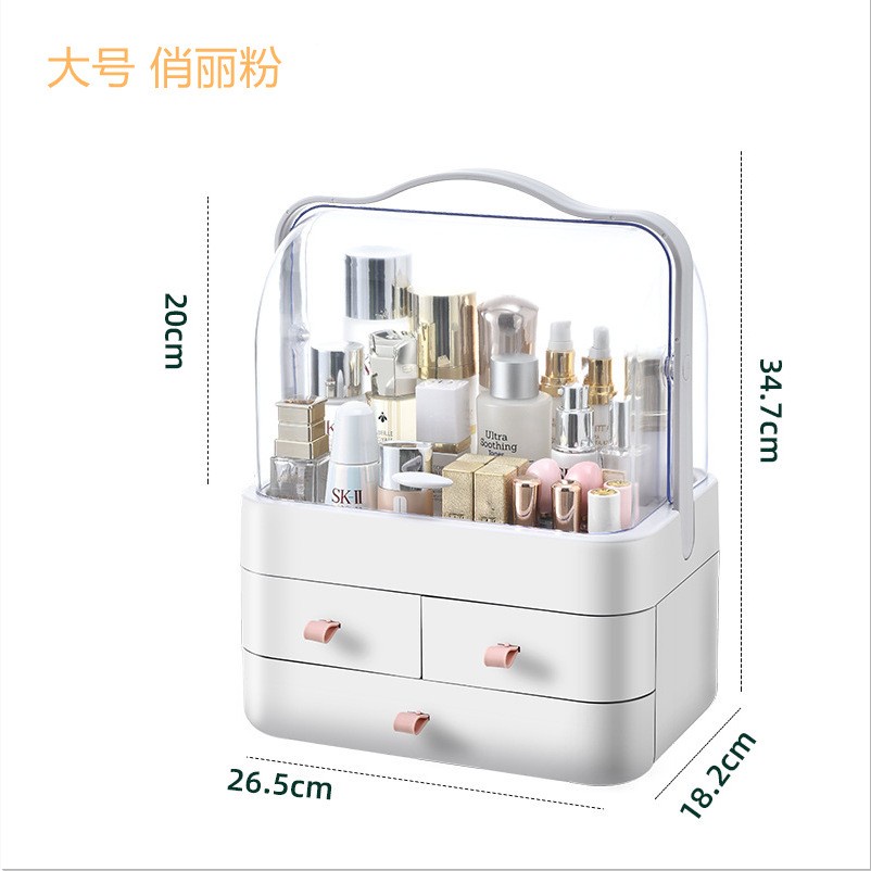 Mega_1688 tempat make up/Rak kosmetik Kotak Makeup Storage Organizer Tempat Penyimpanan Kosmetik 974