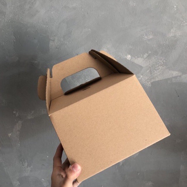 

gable box cocok untuk hampers, packaging, eco friendly and simple size 20x14,5x4