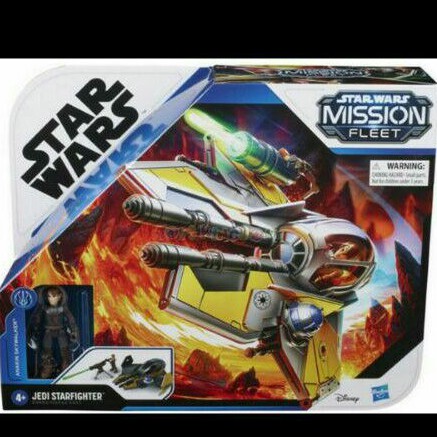 Star Wars Mission Fleet Jedi Starfighter Anakin Skywalker Hasbro Original