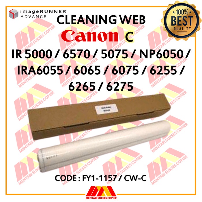 

Premium Cleaning Web C - Canon Ir5000/6570/5075/Np6050/Ira6055/6065/6075/6255