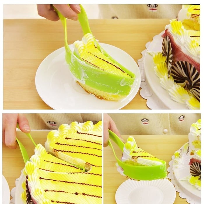 Alat Pemotong &amp; Pengangkat Kue Cake Tart Cake Slicer