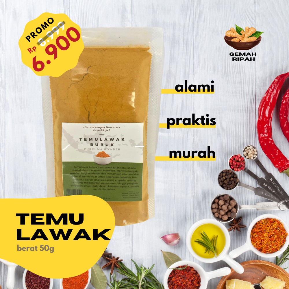 

Jamu Temulawak Bubuk Temulawak Kering Godog Jamu Herbal Empon Empon Temulawak Segar Empon Empon