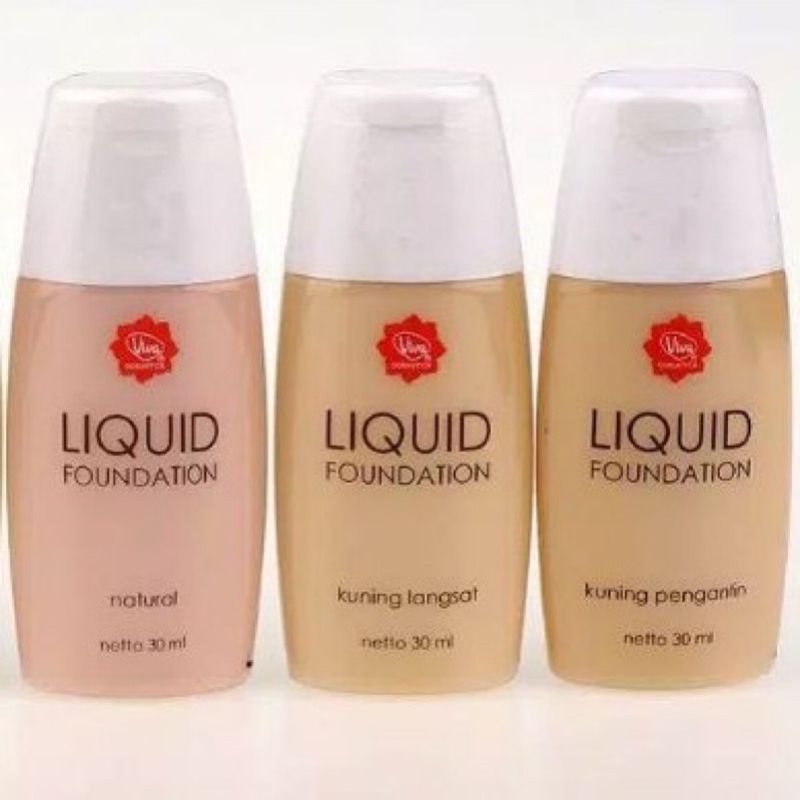 Jual Liquid Foundation Viva 30ml | Shopee Indonesia