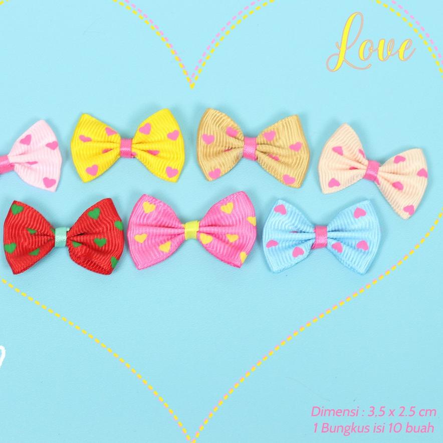 

Hot Sale Pita Aplikasi Grosgrain Love 770K Per-100Pcs