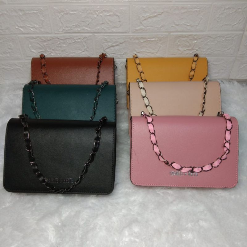 tas selempang tali silang cewek charles and keith kampus resepsi pesta