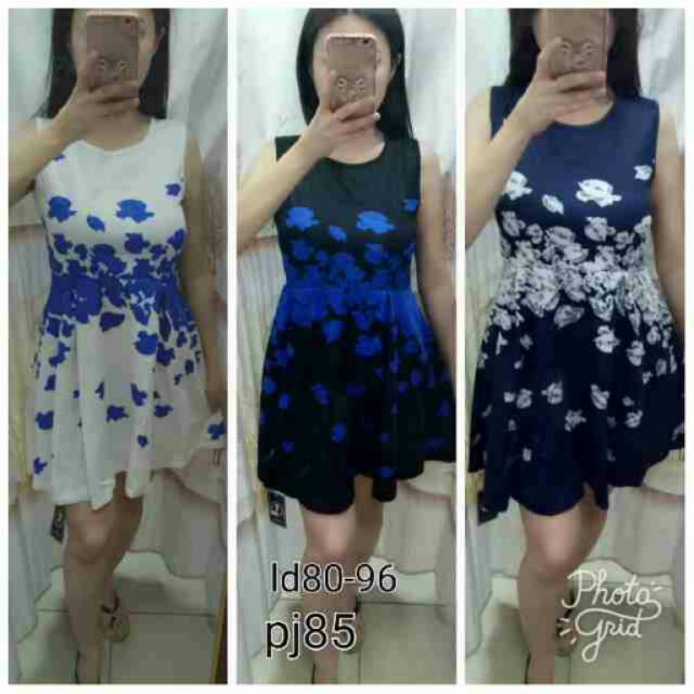dress bahan scuba