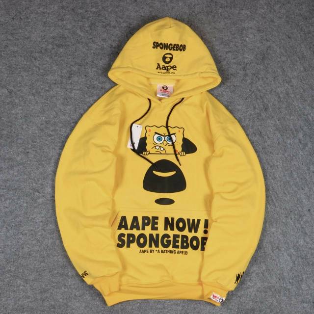 aape spongebob hoodie