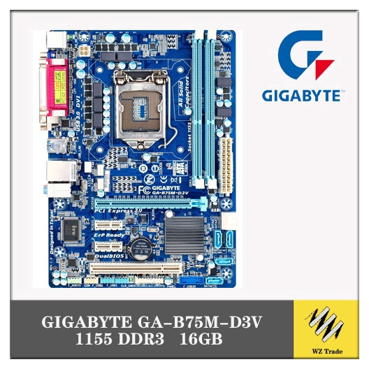 Wz Gigabyte Ga 5m D3v Desktop Motherboard 5m D3m 5m D2p 5m Hd3 5 Ds3v Ga 5m D2v H61 Shopee Indonesia