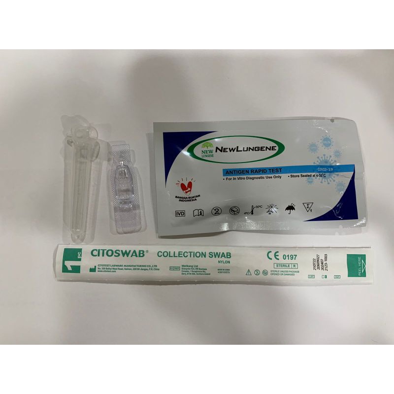 New Lungene Antigen Swab hidung
