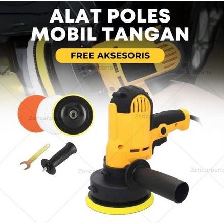 MESIN POLES MOBIL Alat tangan polisher detailing body motor Cat Wool anti baret beret